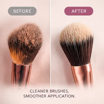Limpiador de brochas de maquillaje